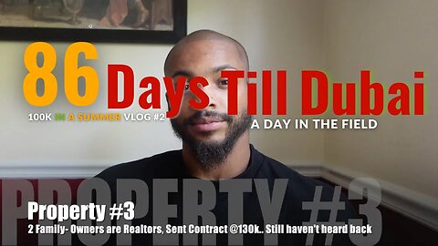From USA to Dubai: 86 Days of Wholesaling - Journey to $100K in a Summer! #get2steppin #realestate