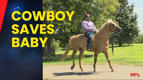 Cowboy Hero Saves Baby from Hot Car Death in Nebraska Heat!