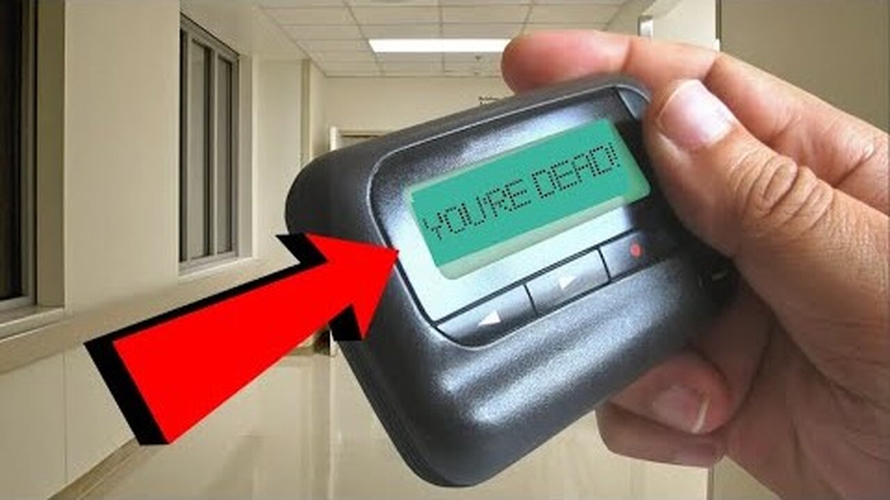 Killer Pagers From The Inner Deep State! It Can Happen To Anyone As Long As You Own Their Tech!