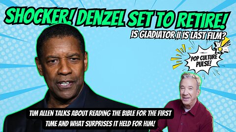 Denzel Washington's FINAL Role? Legend Drops BOMBSHELL!