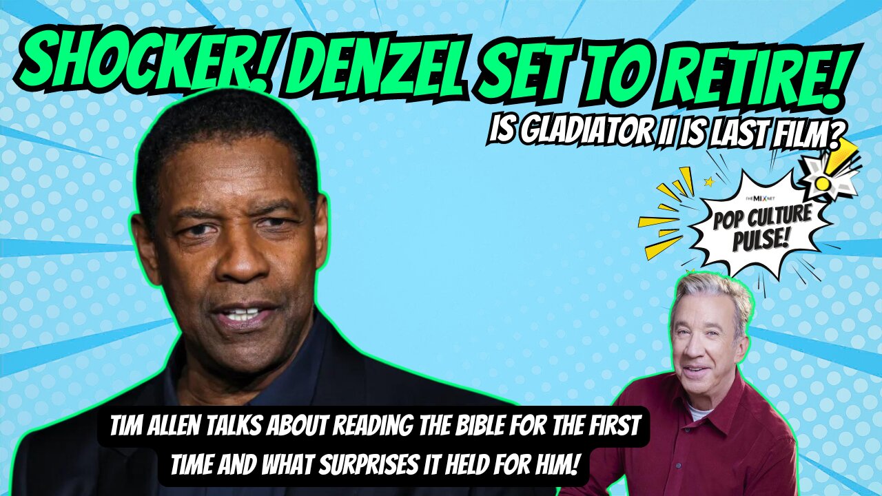 Denzel Washington's FINAL Role? Legend Drops BOMBSHELL!