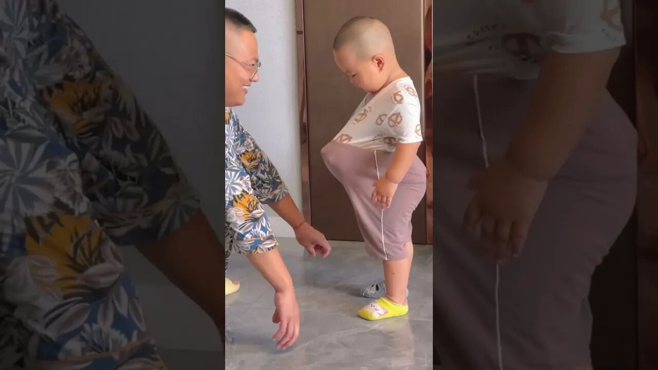 哈哈哈李老板成喜欢跟这个玩具唠嗑了 #爸爸带娃 # 萌娃搞笑日常#搞笑父子