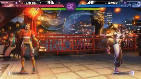Street Fighter 6 - Ajax Fidelity (Kimberly) vs Justakid (Juri) - Street Fight