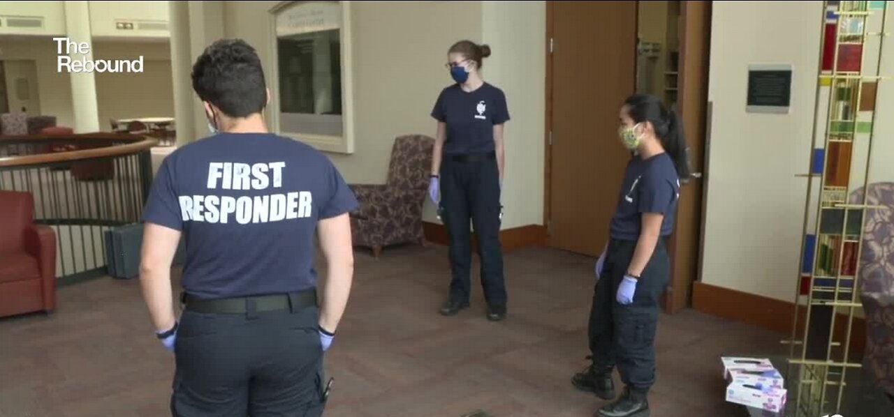 Students running EMS programs at colleges