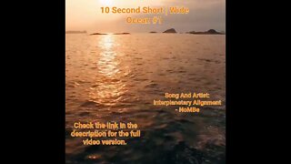 10 Second Short | Wide Ocean | Calm Mind Meditation Music #ocean #music #1 @Meditation Channel