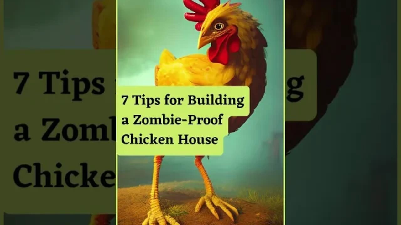 7 Tips for Building a Zombie-Proof Chicken House