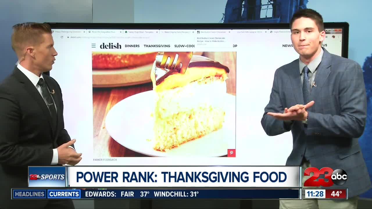 Power Rank: Thanksgiving Foods