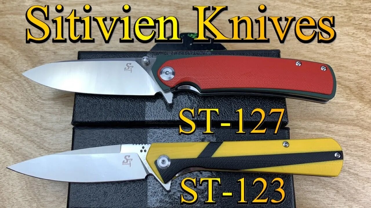 Sitivien ST-123 & ST127 /includes disassembly/ D2 bladed budget users under $29 !