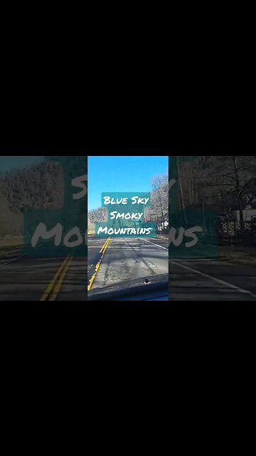 Blue Sky Smoky Mountains