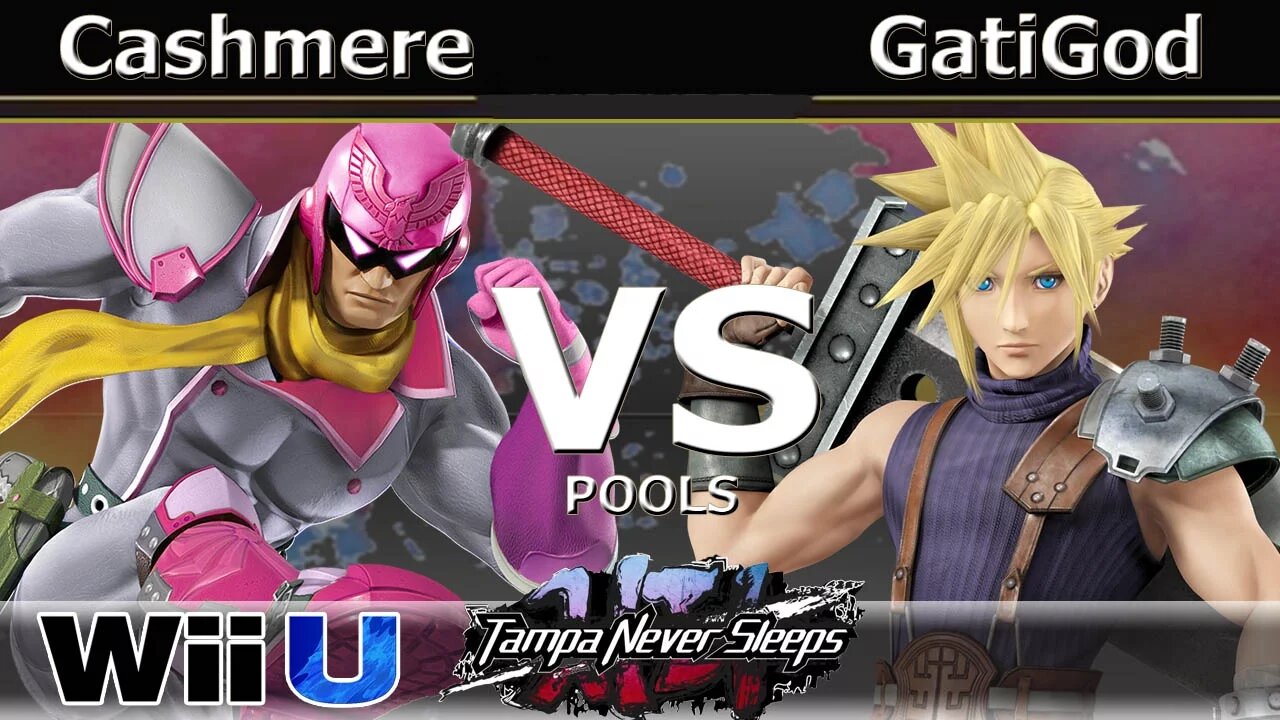 Cashmere (C. Falcon) vs. GatiGod (Cloud) - Wii U Pools - TNS7