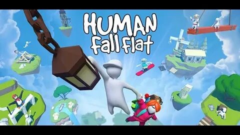 Playing Human Fall Flat with a bunch of dudes