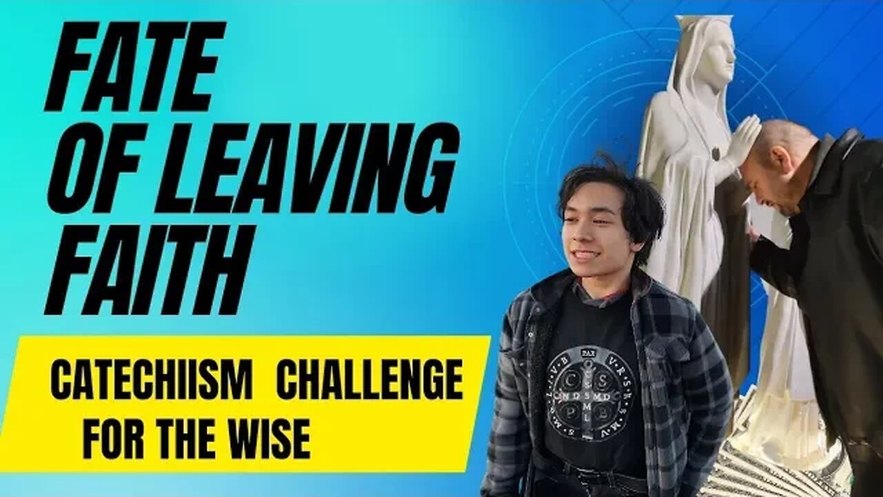 Fate of Leaving Faith? Catechism Challenge for the Wise | Noon Angelus in Latin