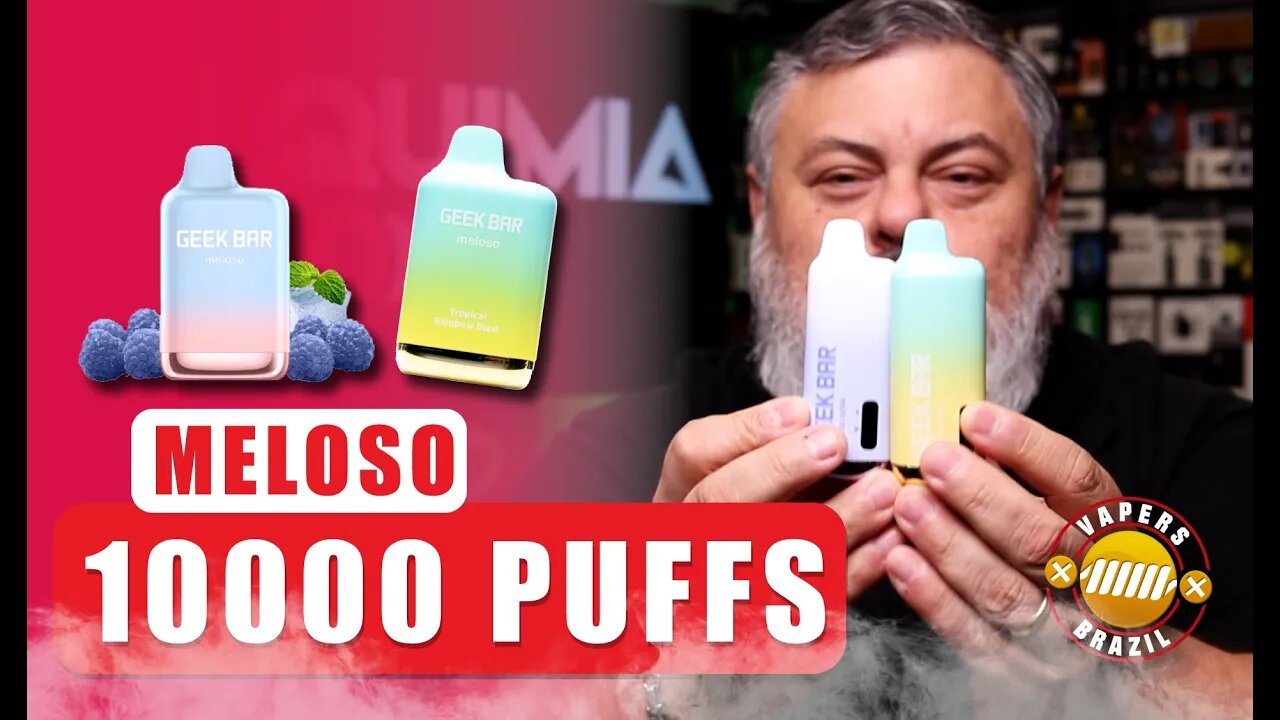 Geekbar Meloso Ultra 10000puffs - Novo Descartável da GeekVape