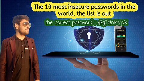 The 10 most insecure passwords in the world, the list is out,