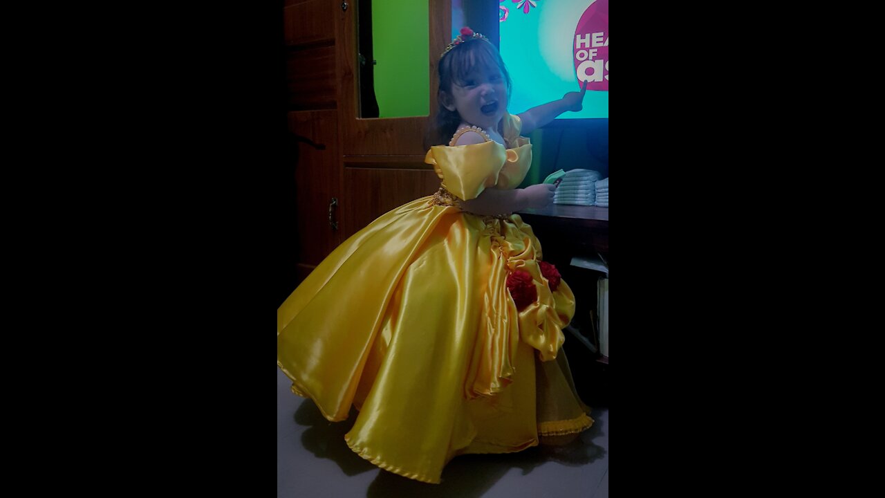 MY PRINCESS BELLE || BEAUTY & THE BEAST || GOWN INSPIRED BY PRINCESS BELLE