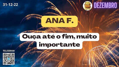 😭 OUÇA O QUE ELA DIZ - ANA F.