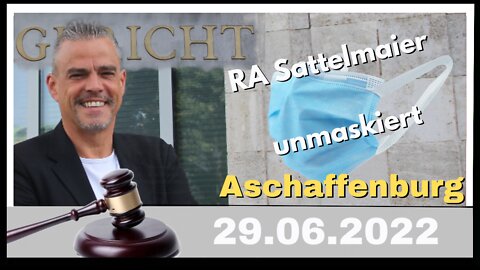 ❗️Neues aus dem Gerichtssaal❗️ RA Sattelmaier unmaskiert