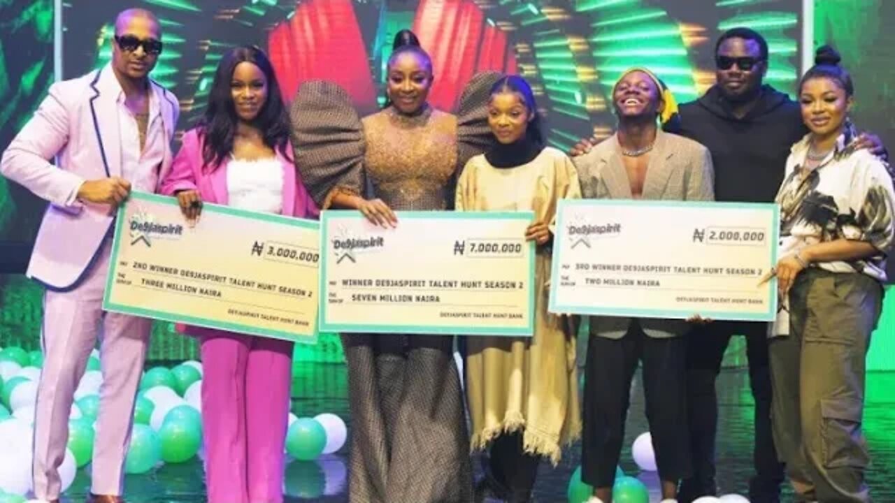 UGEE Royalty Emerged The Winner of De9jaspirit Talent Hunt Season 2.