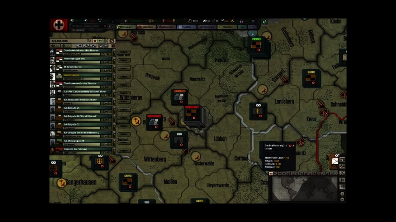 Hearts of Iron 3: Their Finest Hour: Counter Stacks