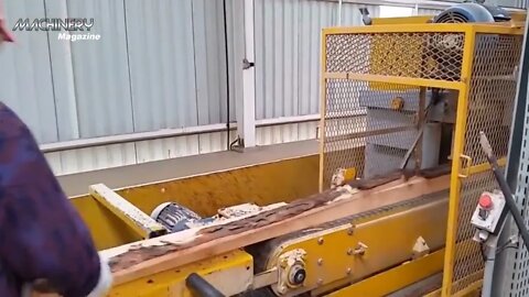 Amazing Modern Automatic Wood Cutting Sawmill Machines - Incredible Modern Woodworking Factory