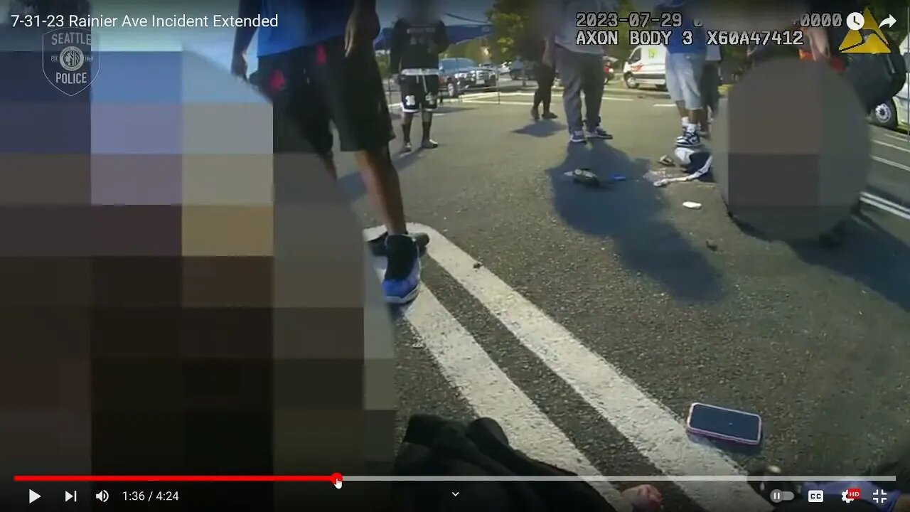 Seattle Police Rainier Ave Incident