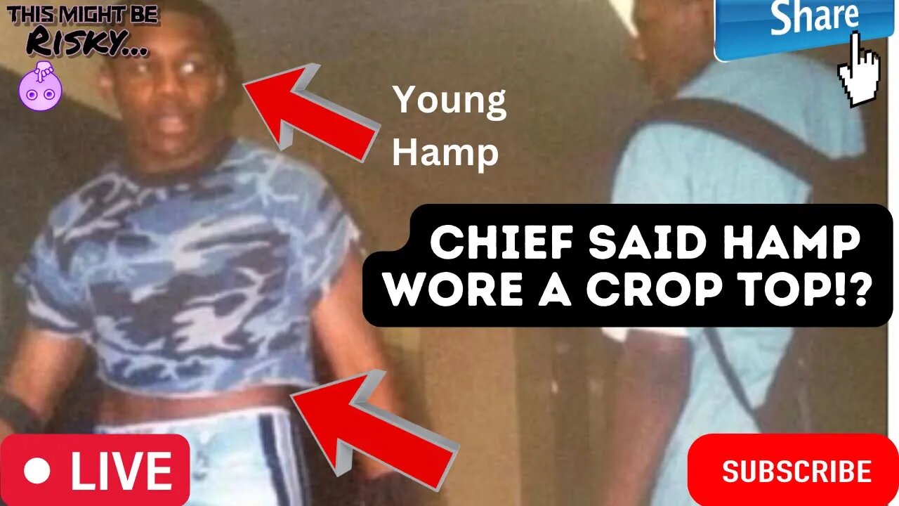 CORN & MR. WHITE SAY THEY WOULD WEAR WHAT FOR HOW MUCH MONEY? CHIEF CALLS HAMP OUT ON THIS!!