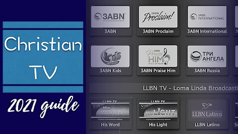 CHRISTIAN TV - GREAT FREE CHRISTIAN LIVE STREAMING APP FOR ANY DEVICE! - 2023 GUIDE