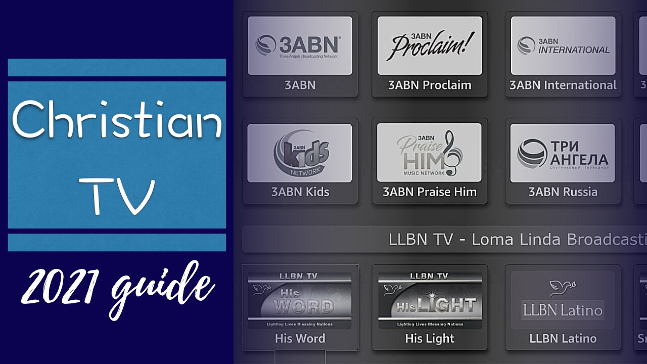 CHRISTIAN TV - GREAT FREE CHRISTIAN LIVE STREAMING APP FOR ANY DEVICE! - 2023 GUIDE