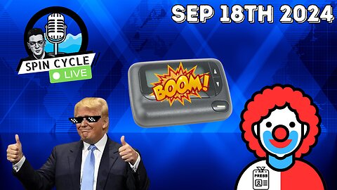 MORE TRUMP UPDATES! EXPLODING PAGERS IN THE MIDDLE EAST?! SCL 09/18/24