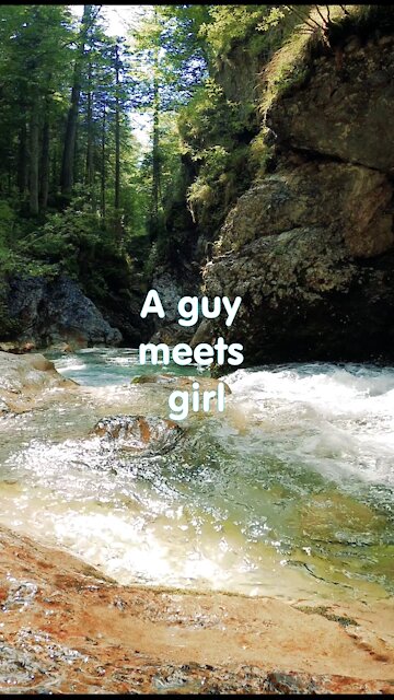 Funny one liner joke. A guy meet girl