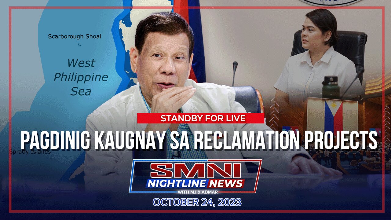 LIVE SENATE HEARING: Pagdinig kaugnay sa malawakang reclamation projects sa bansa October 24, 2023