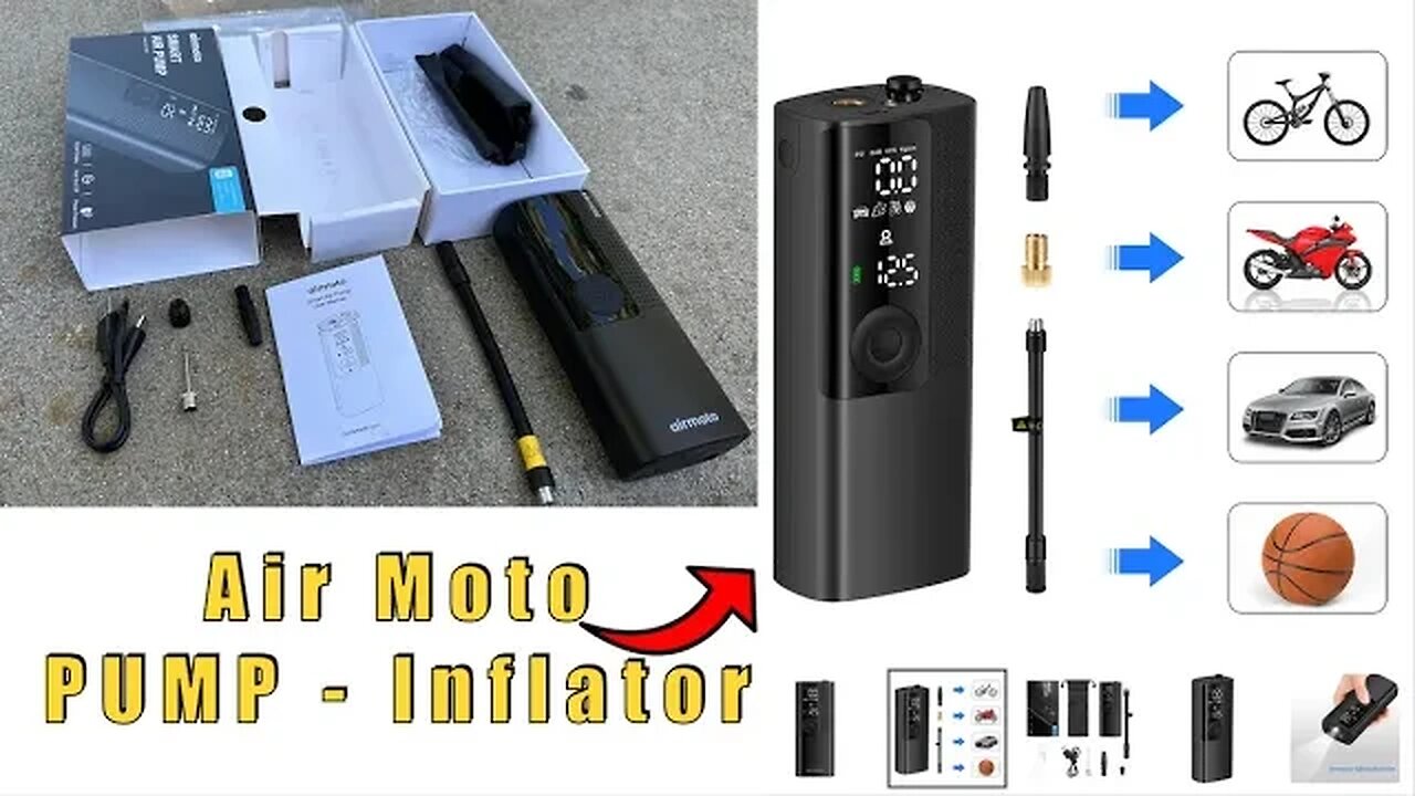 Airmoto Tire Inflator Portable Air Compressor - Best option?