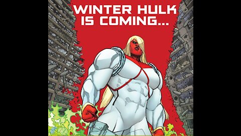 She Bulk (I mean SHE HULK) is now RED WINTER HULK