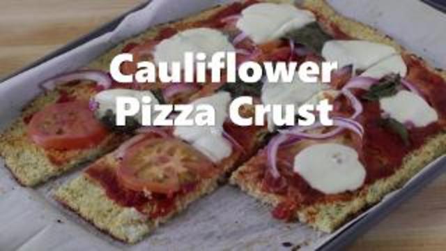 Cauliflower Pizza Crust