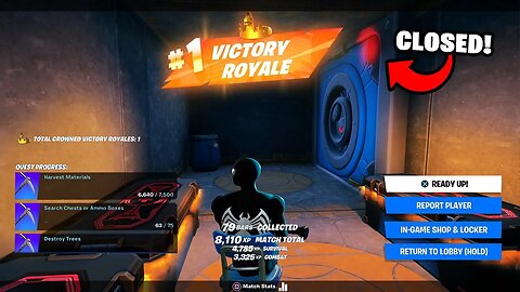 Fortnite But Staying in The Vault All Game in Chapter 3