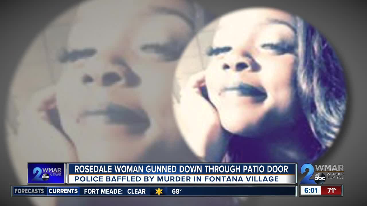 Rosedale woman gunned down through patio door