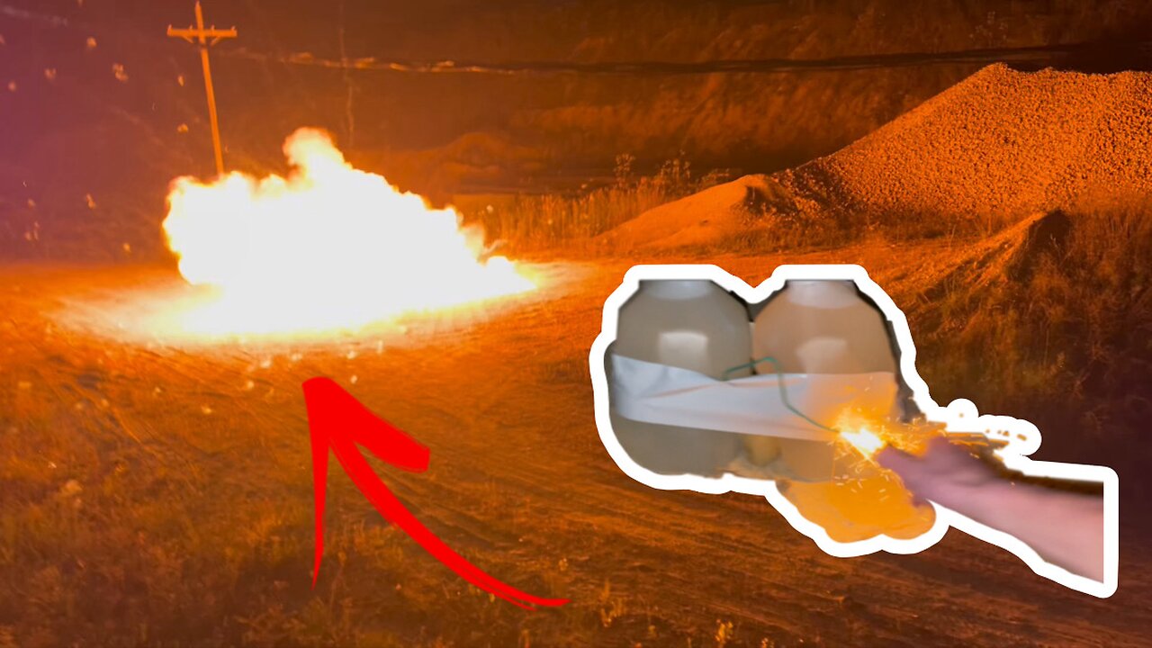 Mortar+Gas Explosion!