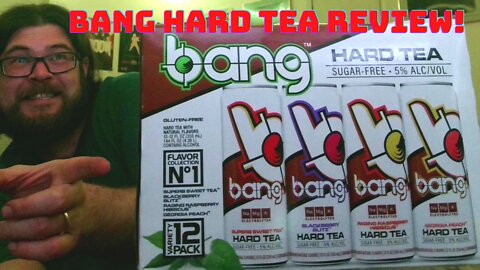 Bang Hard Tea Review! New Product!