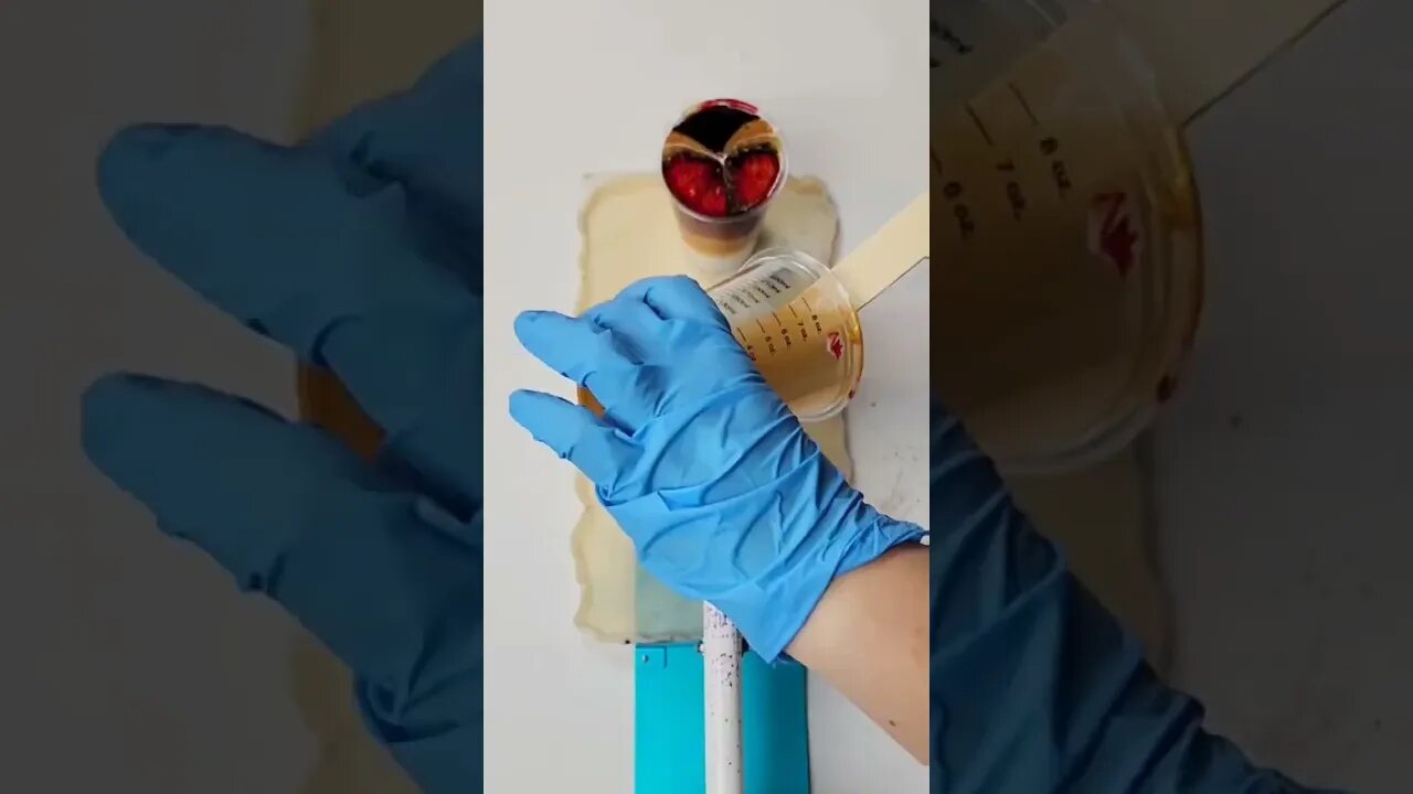 Resin Tumbler Dirty Pours