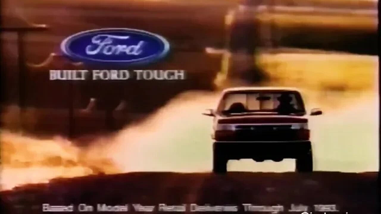 1993 Ford F-150 "The Future Truck" F Series Truck Commercial (90's Ford)