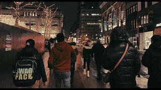 Montreal Downtown After Rain December 2022