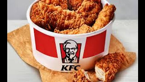 Online τρόφιμα KFC ((Online Food)) What are we eating !!