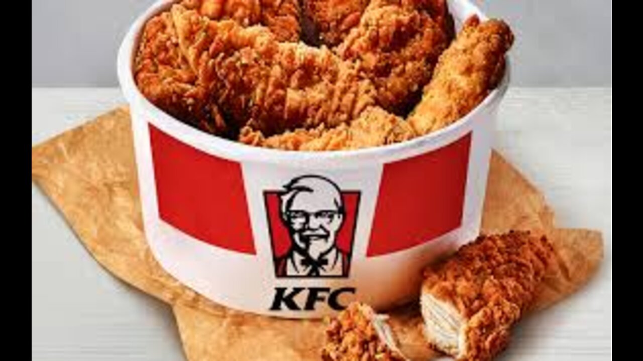 Online τρόφιμα KFC ((Online Food)) What are we eating !!