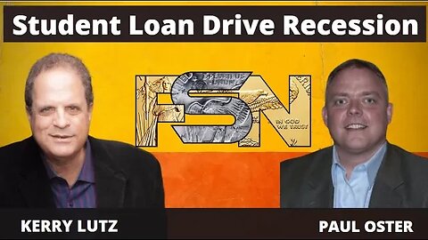 Student Loan Drive Recession -- Paul Oster #5852