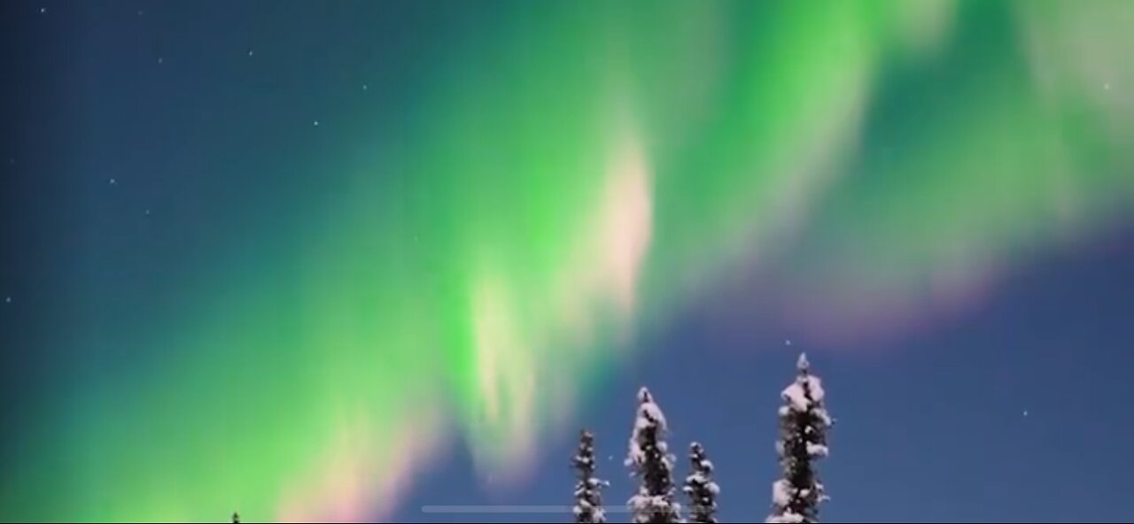 Aurora In Fairbanks, Alaska 11/26/23