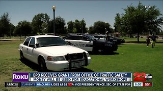 BPD Receives Grant from Office of Traffic Safety