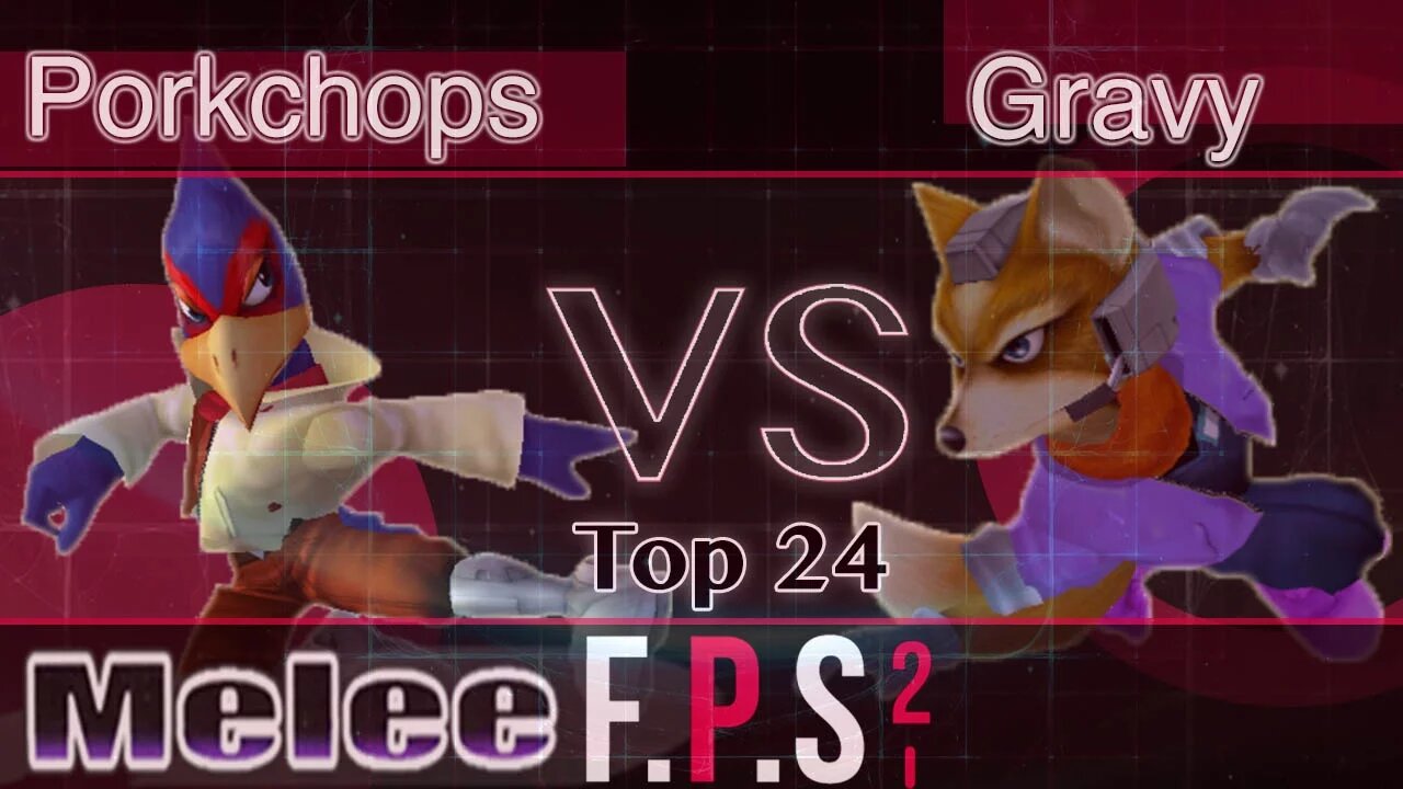 VS PPG|Porkchops (Falco) vs. Gravy (Fox) - Melee Top 24 - FPS2