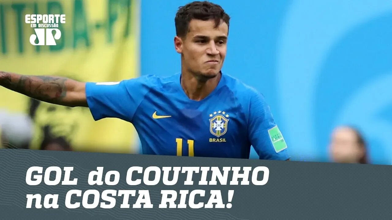 OLHA o que COUTINHO falou após GOL na COSTA RICA!