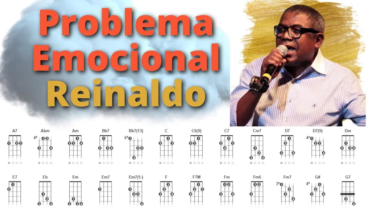 Reinaldo Problema emocional #pagode #cavaquinho #cifrassimplificadas #samba