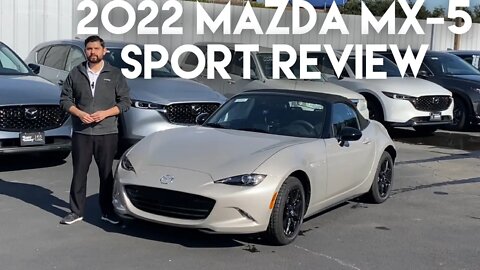 2022 Mazda MX-5 Sport Miata Review - Roger Beasley Mazda